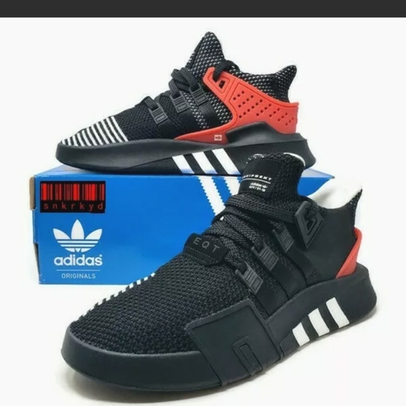 adidas eqt bask adv black red
